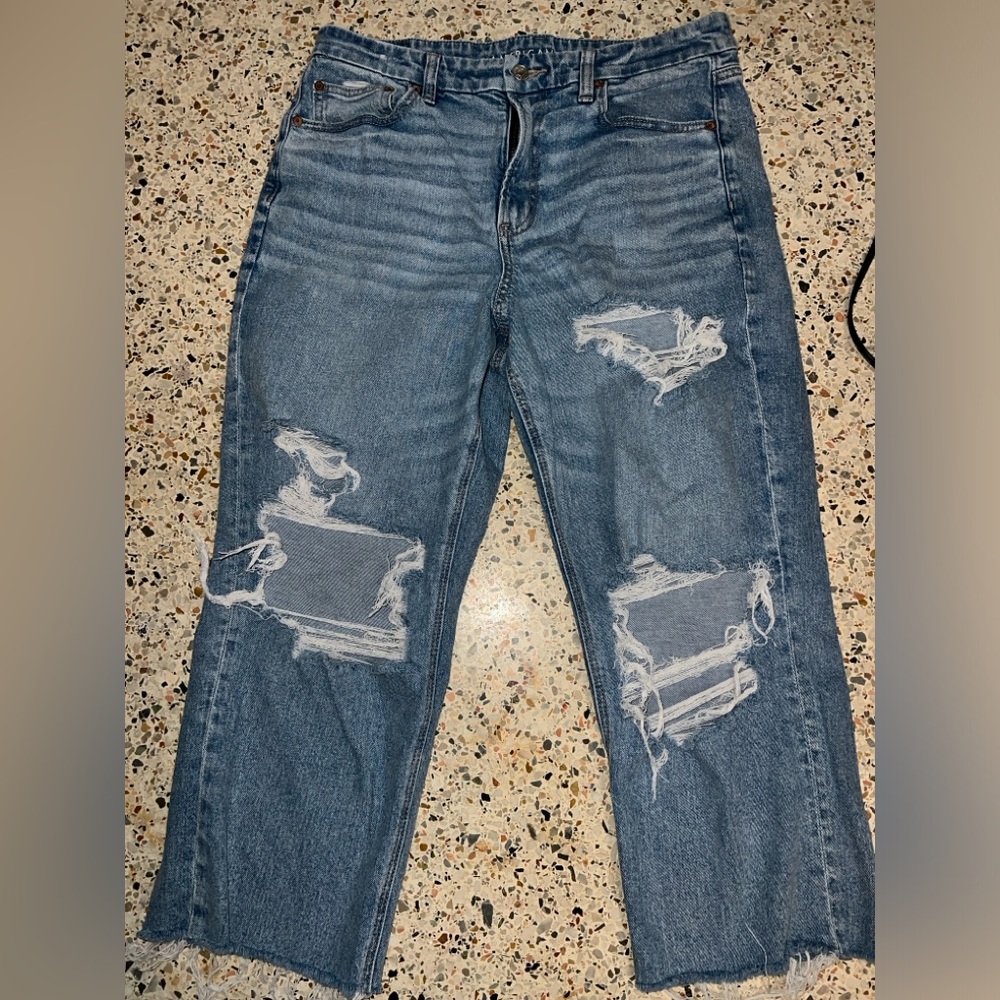 American eagle jeans 90s straight
